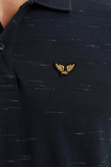 PME legend short sleeve polo jacquard pique